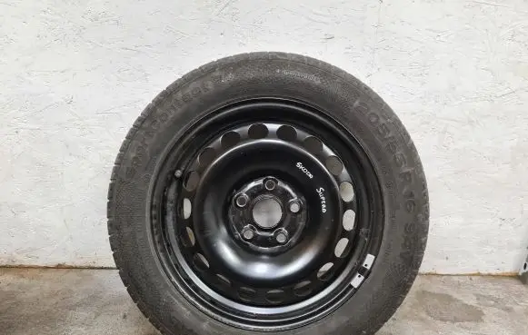 Skoda Superb B6 (3T) R16 spare wheel 3C0601027M 20555R16 3C0601027N