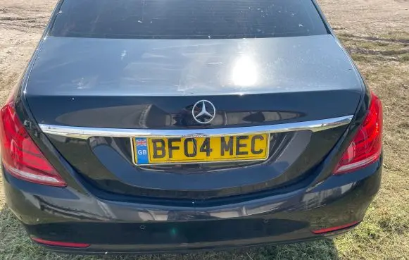 Mercedes-Benz S W222 Set of end parts 