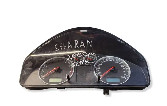 Volkswagen Sharan Speedometer (instrument cluster) 7M3920800 1803000202 YM2110849AA