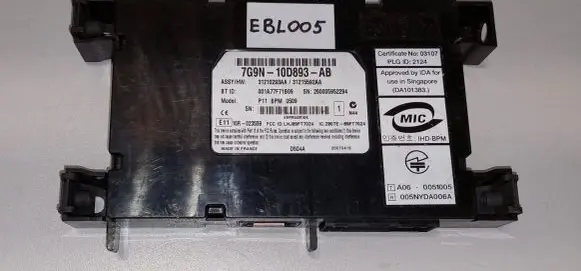 Bluetooth control unit module