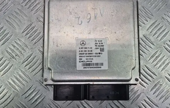 Mercedes-Benz Sprinter W907 W910 Engine control unit/module A6519007103 A6519016002