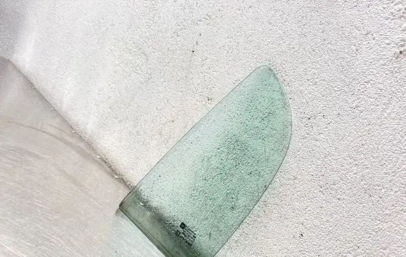 Opel Astra G Front triangle window/glass E243R007022 DOT36AS2M129 70969