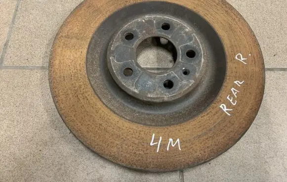 Audi Q7 4M Rear brake disc 4M0615601P