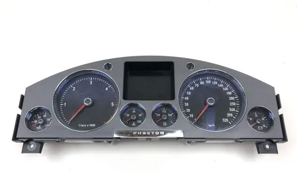 Volkswagen Phaeton Speedometer (instrument cluster) 3D0920881A 0263619103 6033ED0019