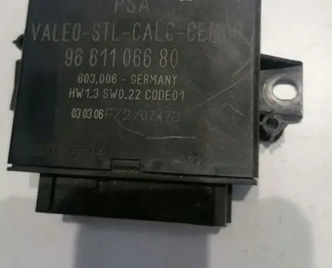 Citroen C6 Parking PDC control unit/module 9661106680