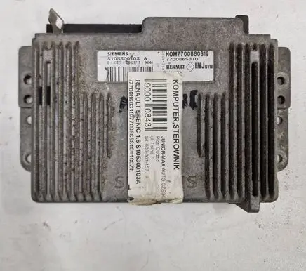 Renault Megane I Engine control unit/module S105300103a 7700865810 7700860319
