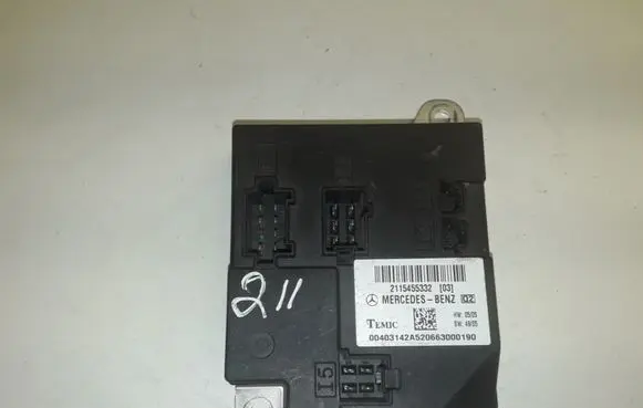 Mercedes-Benz E W211 Comfort/convenience module 2115455332 211545533203