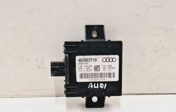 Audi A8 S8 D3 4E Alarm control unit/module 4E0907719 28053787