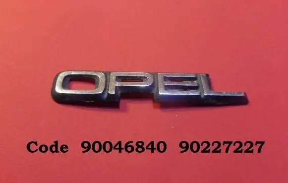 Opel Corsa B Manufacturers badge/model letters 90046840 90227227