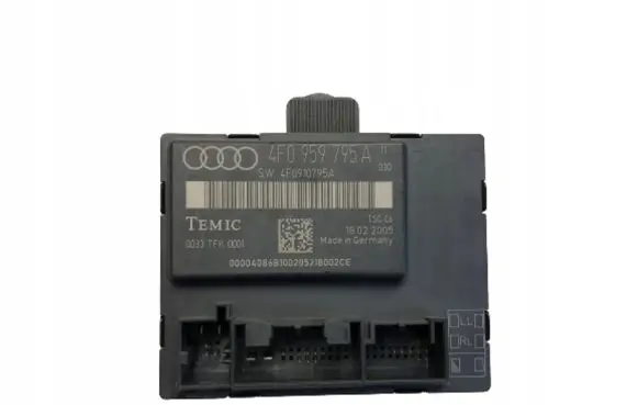 Audi A6 S6 C6 4F Door control unit/module 4F0959795A AUDIA6C624V604