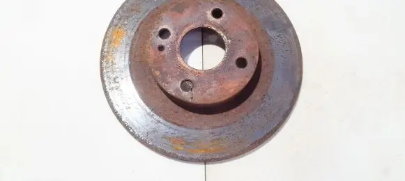 Mazda 323 F Rear brake disc neventiliuojamas