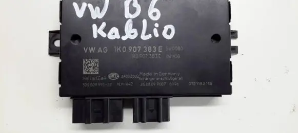Volkswagen PASSAT B6 Tow bar trailer control unit/module 1K0907383E 5DS00999522 1K0907383F