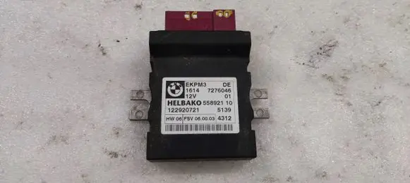 BMW X5 E70 Fuel injection pump control unit/module 7276046 122920721 55892110