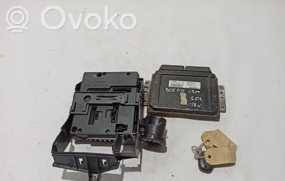 Renault Scenic I Engine ECU kit and lock set