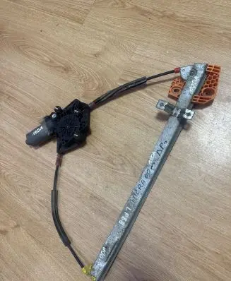 Nissan Micra Front door window regulator with motor 0130821683