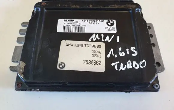 Mini One - Cooper R50 - 53 Engine control unit/module 7527610 7512949 7530662