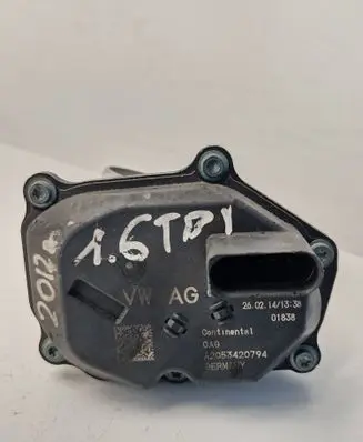 Volkswagen Golf VI Throttle valve 04L131501 A2C53420794