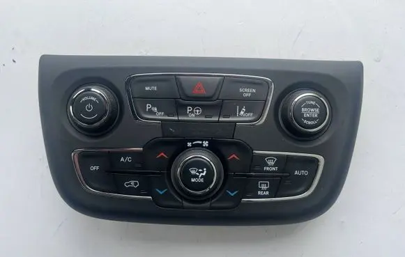 Jeep Compass Climate control unit 00609281330 60928133 P6TM21DX9AE