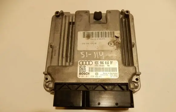 Audi A6 S6 C6 4F Engine control unit/module 03G906016BF 0281011850 51114