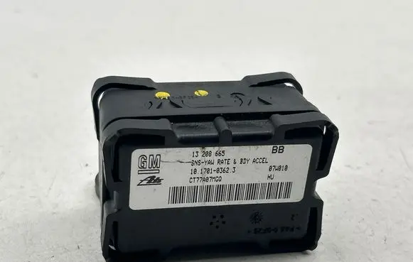 Opel Zafira B ESP acceleration yaw rate sensor 13208665 CT77A07MGQ 10170103623