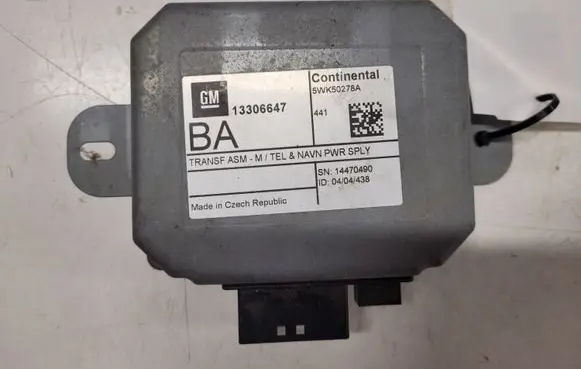 Opel Insignia A GPS navigation control unit/module 13306647