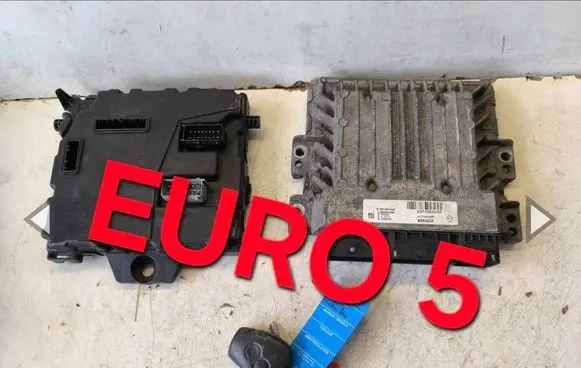 Opel Movano B Engine ECU kit and lock set 237104246R 284B14277R S180193133A