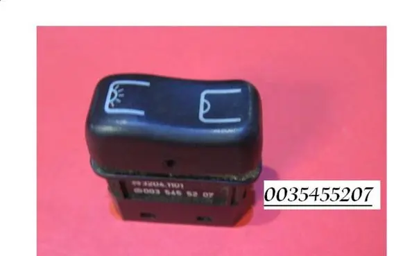Mercedes-Benz Vito Viano W638 Interior lighting switch 0035455207