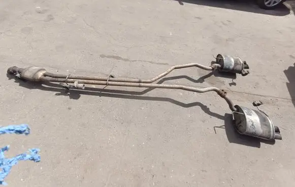 BMW X5 E53 Muffler/silencer 2057614003