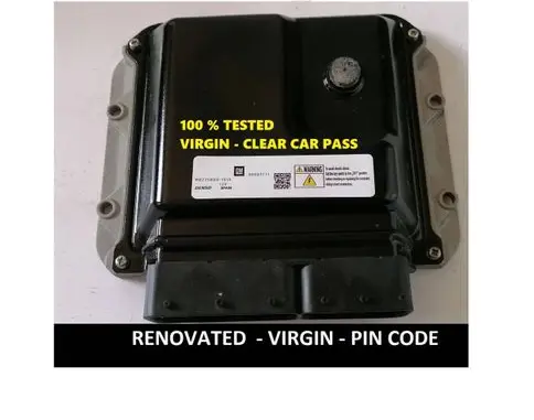 Opel Zafira B Engine control unit/module 98003171 MB2758001013