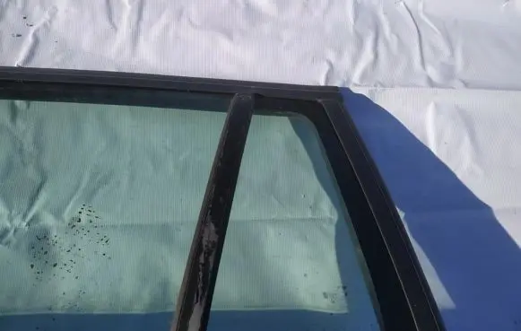 Opel Vectra C Rear vent window glass 