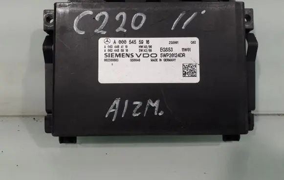 Mercedes-Benz C W204 Transmission gearbox valve body A0005455916