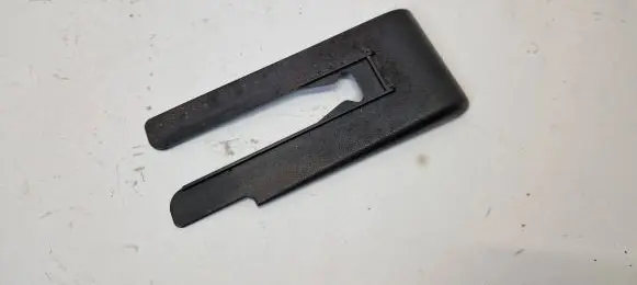 Saab 9-3 Ver2 Front driver seat rail trim 12833444