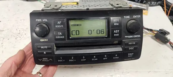 Toyota Corolla E120 E130 Radio/CD/DVD/GPS head unit 8612002380 CQTS7471LC W58814