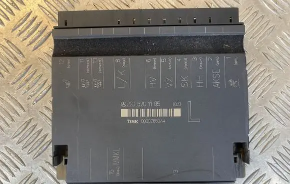Seat control module