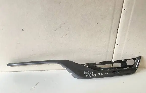 Volvo S60 Front bumper splitter molding 31353654 BP7YA