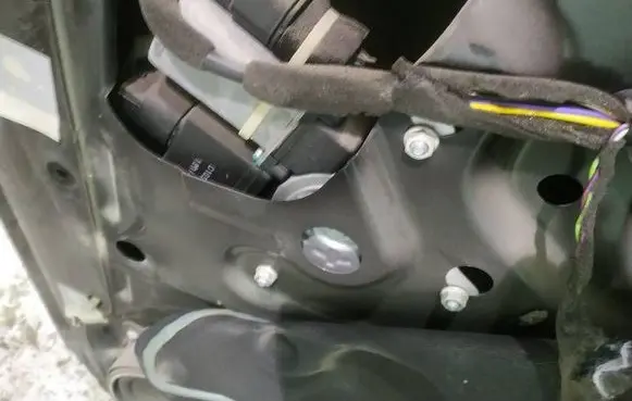 Opel Antara Sliding door window regulator with motor 