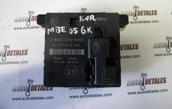 Mercedes-Benz E W211 Door control unit/module A2118201526