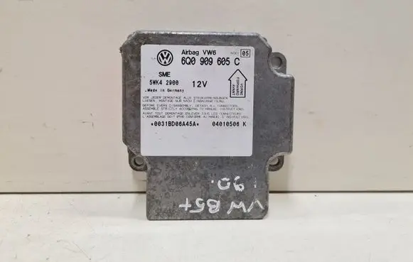 Volkswagen PASSAT B5.5 Airbag control unit/module 6Q0909605C 5WK42900 0031BD06A45A