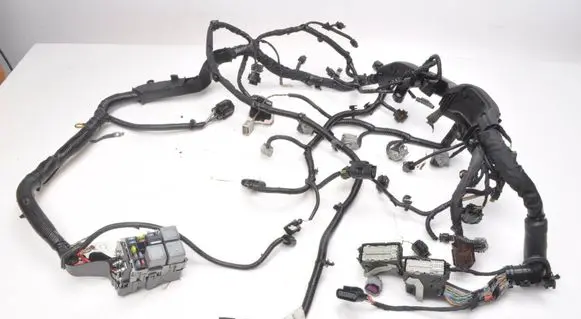 Engine installation wiring loom