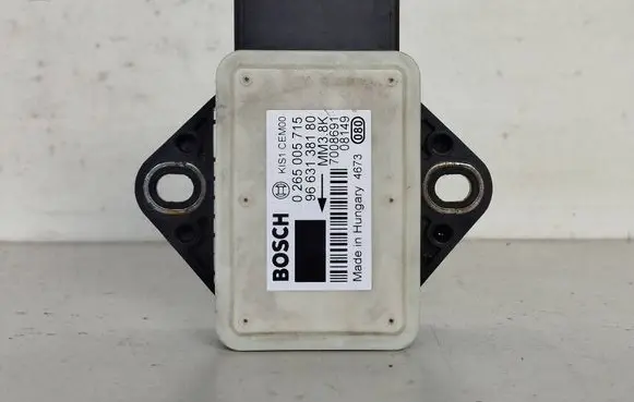Peugeot 308 ESP acceleration yaw rate sensor 7008691 0265005715