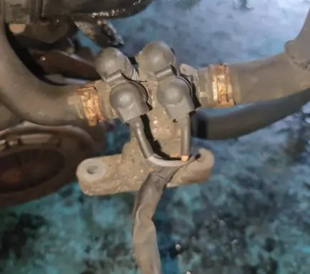 Peugeot 206 Engine coolant pipe/hose