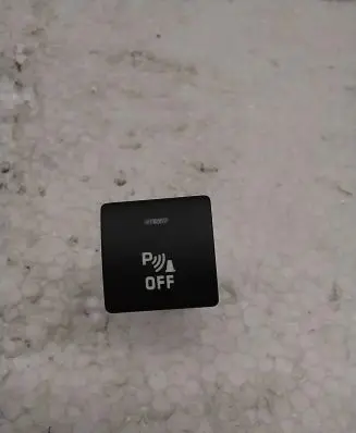 Peugeot Partner Parking (PDC) sensor switch 96594887XT 22616