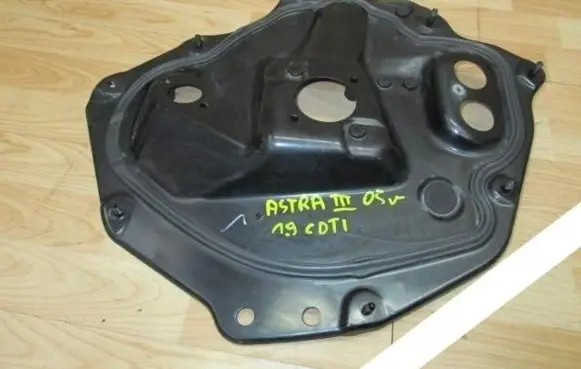 Opel Astra H Engine compartment bulkhead 
