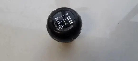 Gear lever shifter trim leather/knob