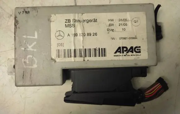Mercedes-Benz B W245 Other control units/modules A1698208926 070921005884