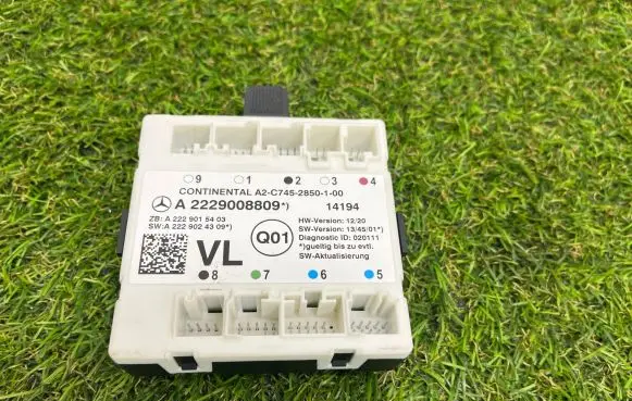 Mercedes-Benz S W222 Door control unit/module A2229008809 A2229015403