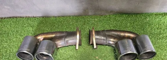 Porsche 997 Muffler ending