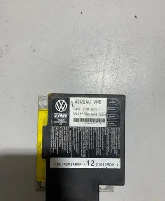 Volkswagen PASSAT B6 Airbag control unit/module 3C0909605J