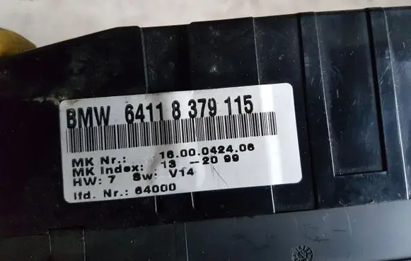BMW 7 E38 Climate control unit 8379115
