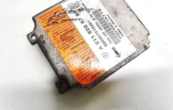 Mercedes-Benz E W211 Airbag control unit/module a2118205785 500407010991